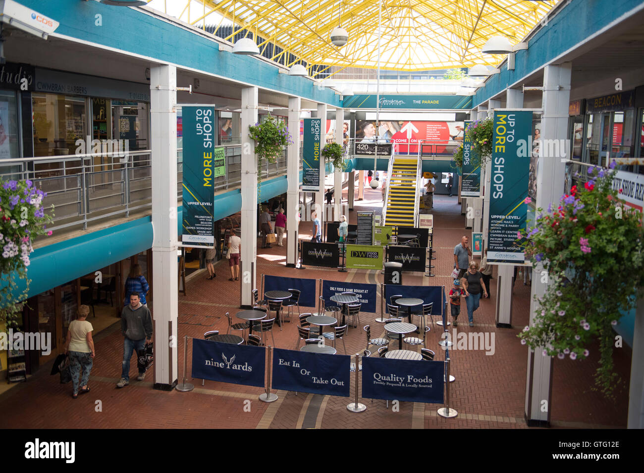 Cwmbran shopping centre hires stock photography and images Alamy