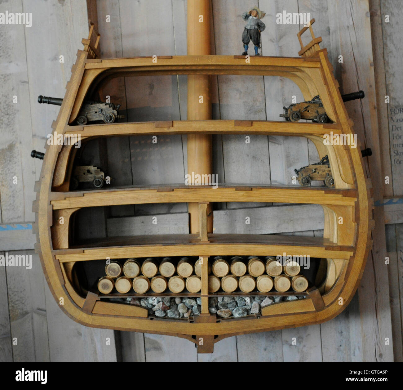 Warship Vasa. Built at 16261628 on the orders of the King of Sweden