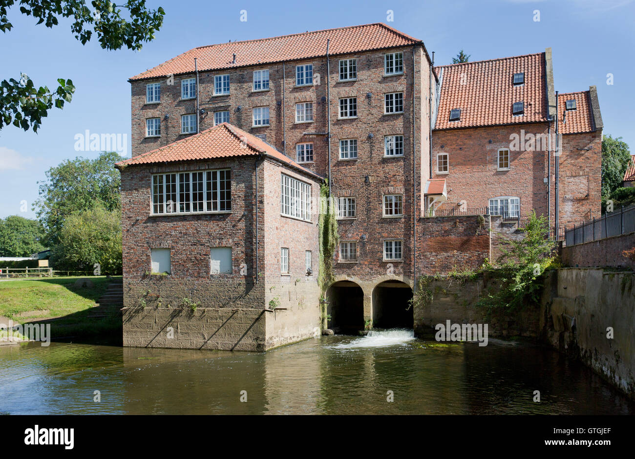 Corn Mill photographs of Stamford bridge Yorkshire Stock Photo Alamy