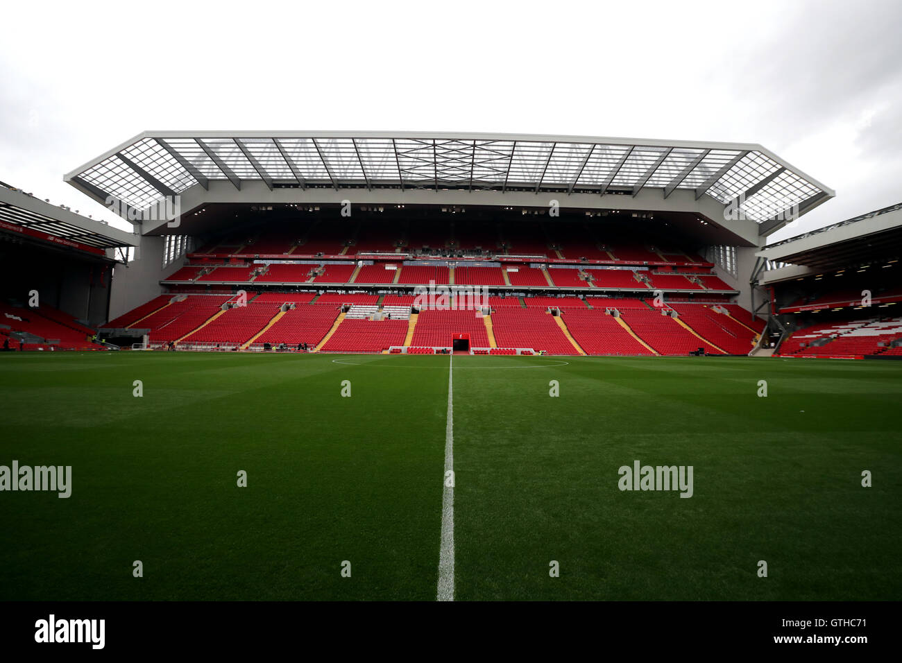 A Sala De Mudança No Estádio De Anfield Em Liverpool, Reino Unido Imagem  Editorial - Imagem de britânico, cidade: 122762180