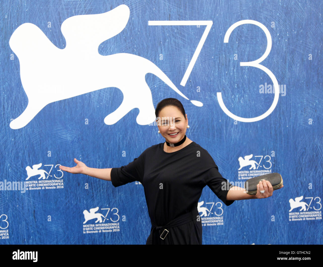 Venice, Italy. 09th Sep, 2016. Actress Charo Santos-Concio attend 'Ang Babaeng Humayo (The Woman who left)' Photocall during the 73rd Venice Film Festival. Credit:  Andrea Spinelli/Pacific Press/Alamy Live News Stock Photo