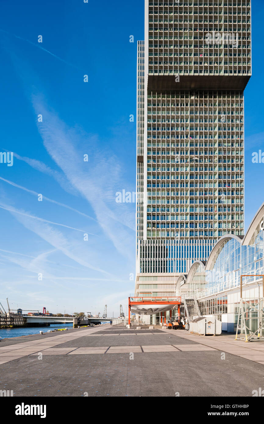 Late afternoon lateral view of elevation as seen from dock. Cruise