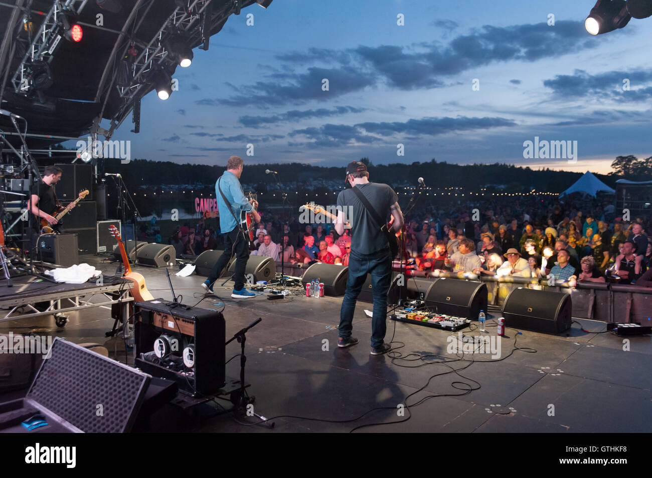 Dodgy play "The Lakeside Stage" at Camper Calling, Ragley Hall ...