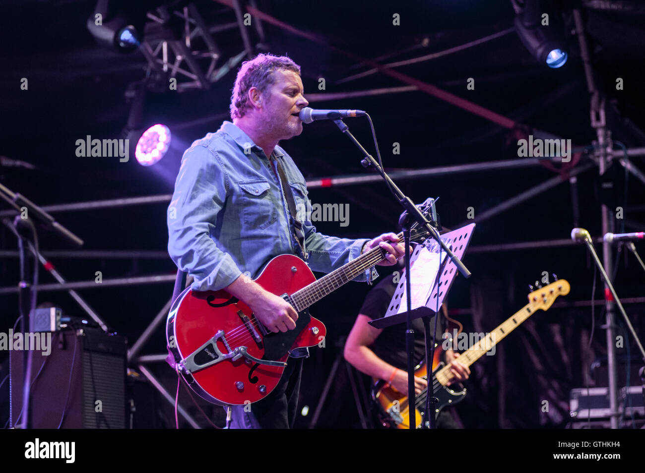 Dodgy play "The Lakeside Stage" at Camper Calling, Ragley Hall ...