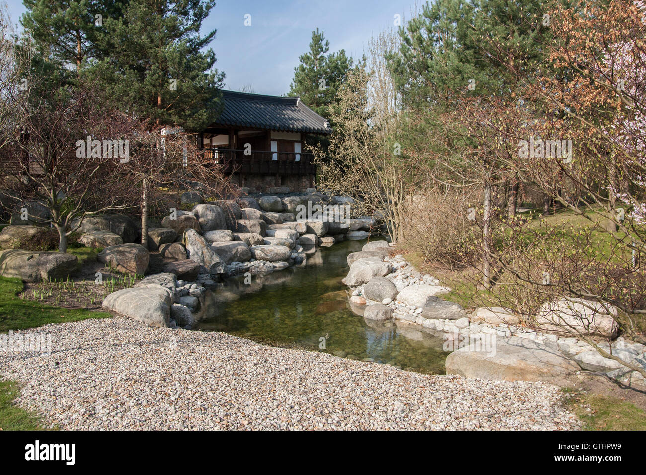 korean garden Gärten der Welt. Berlin Germany Stock Photo Alamy