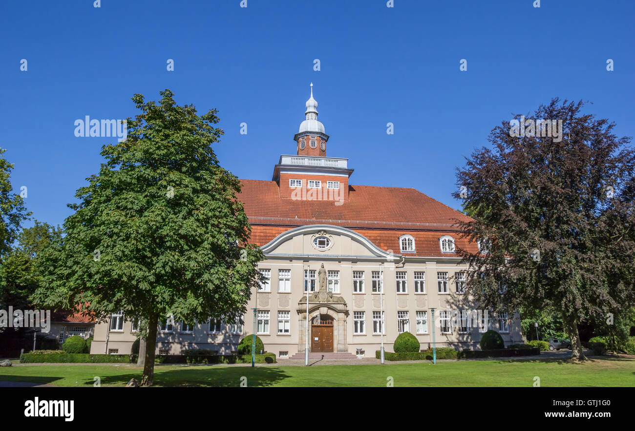 Amtsgericht in the city park in Cloppenburg, Germany Stock Photo