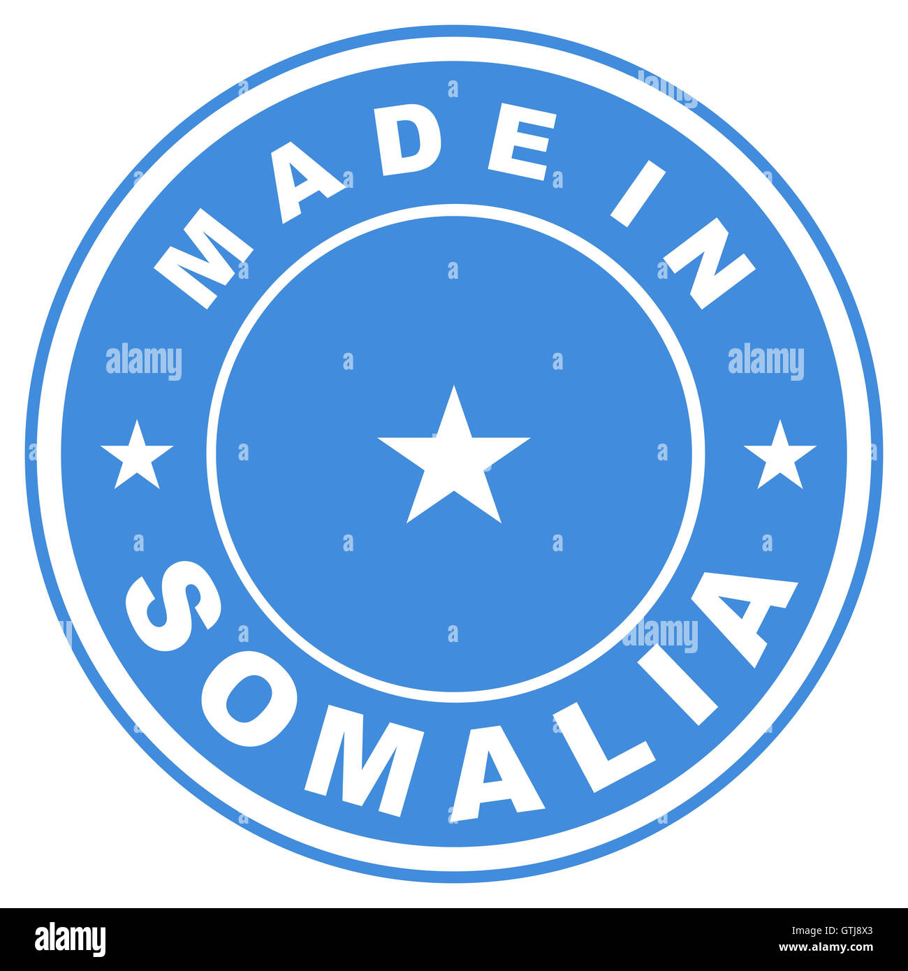 made in somalia Stock Photo