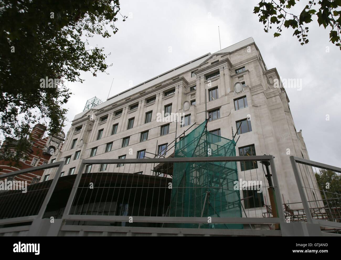 A general view of the Curtis Green building on Victoria Embankment in