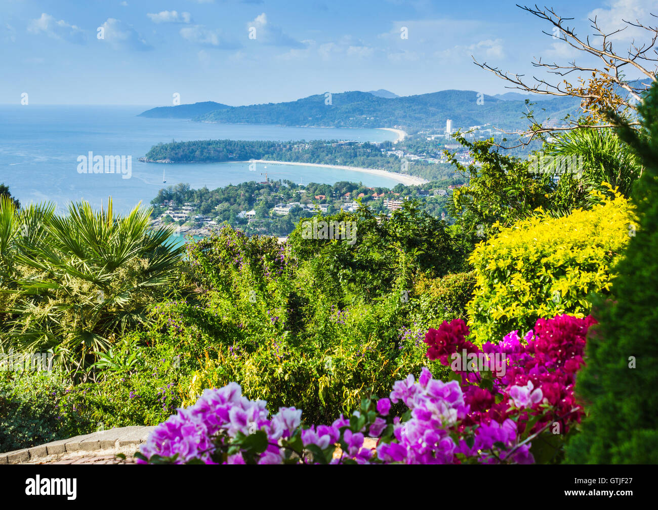 Beautiful view of Phuket island Stock Photo
