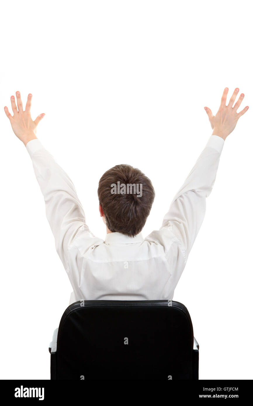 Rear view men hi-res stock photography and images - Alamy