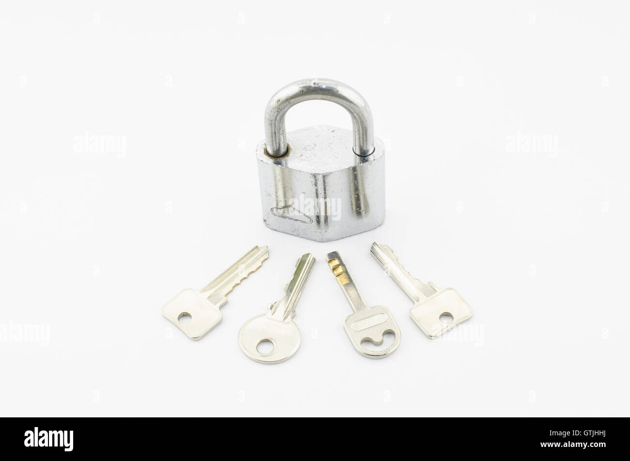 key isolated on white background Stock Photo - Alamy