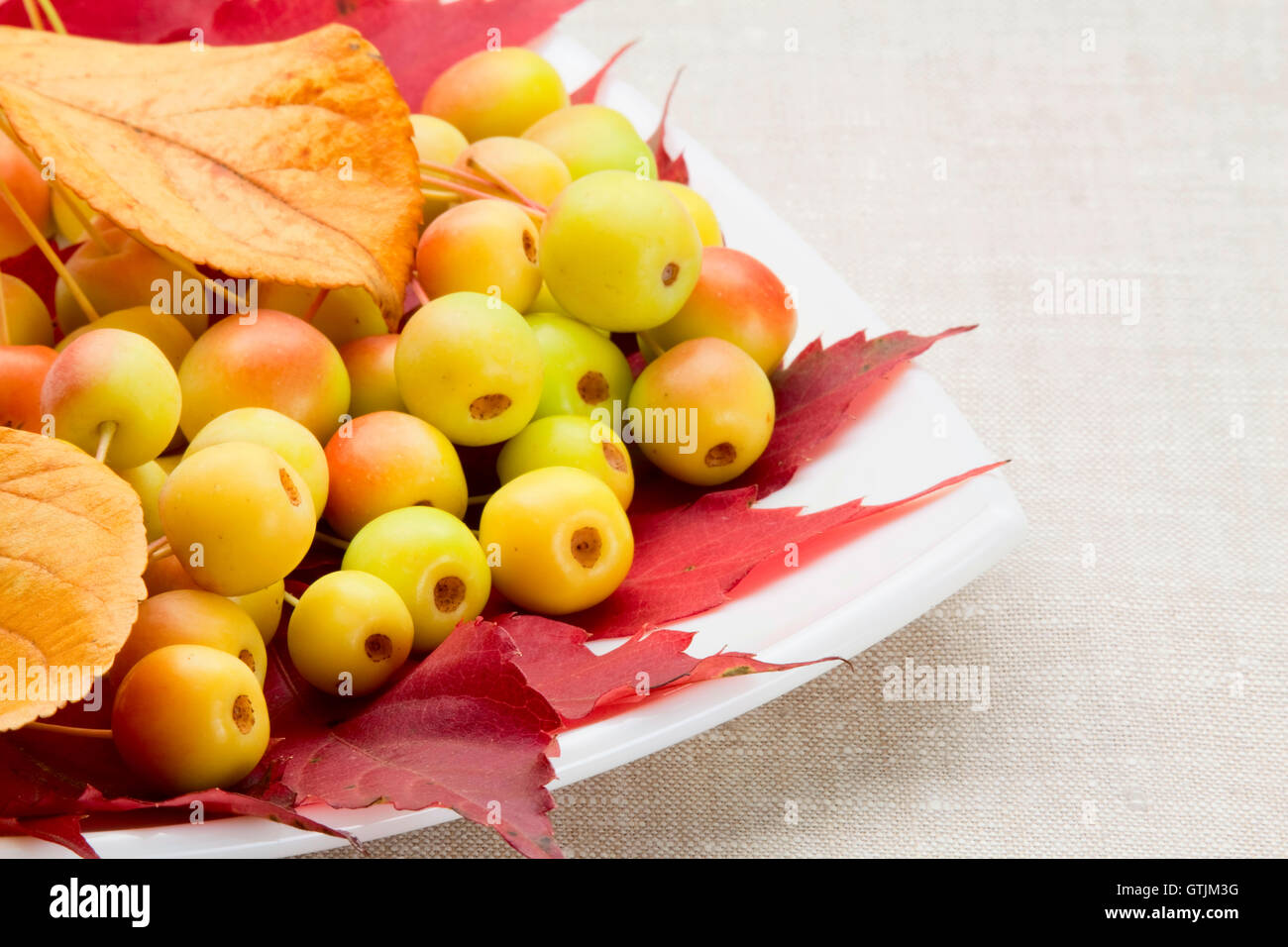 Dessert from autumn Stock Photo - Alamy