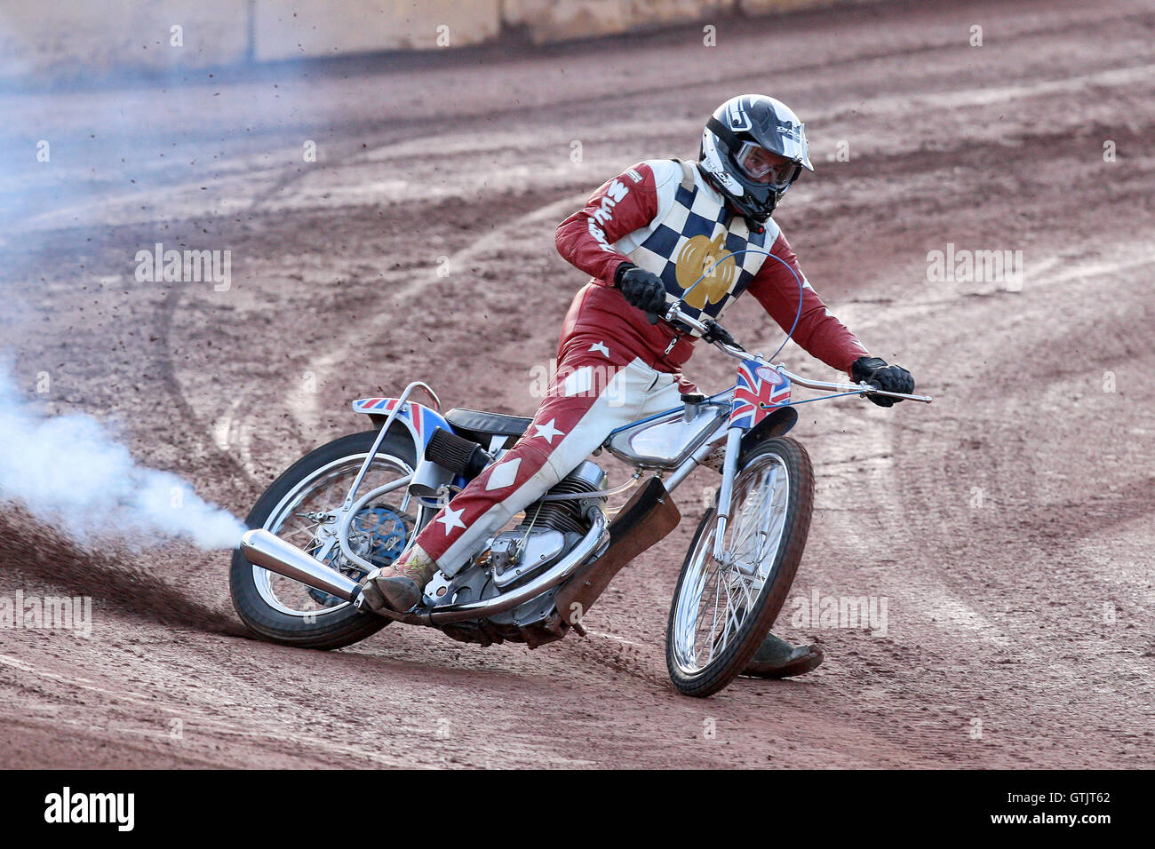 Hackney Hawks legend Barry Thomas rides prior to the meeting - Hackney ...