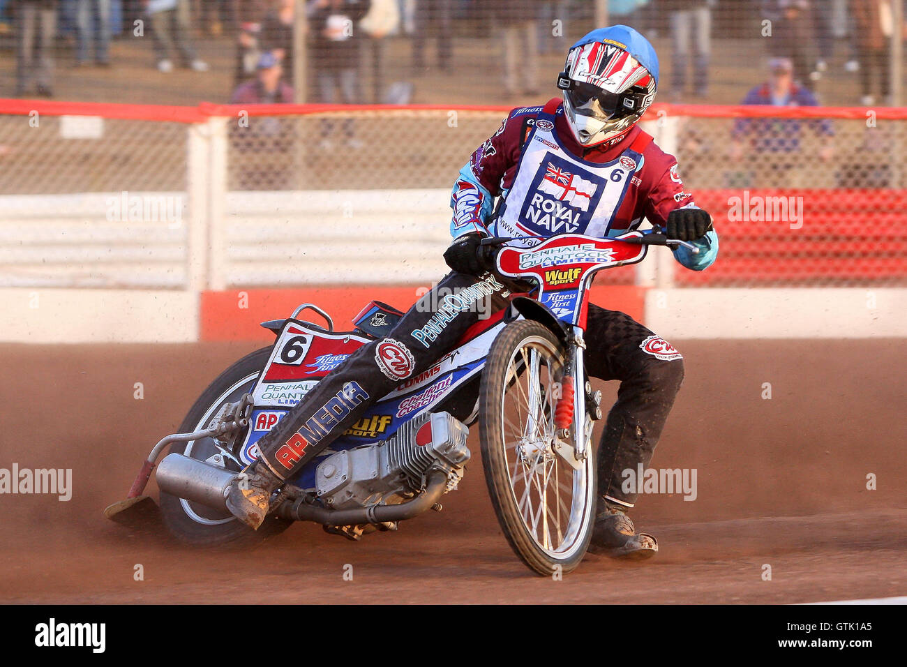 Heat 7: Phil Morris in action - Sky Sports Elite League Speedway at ...