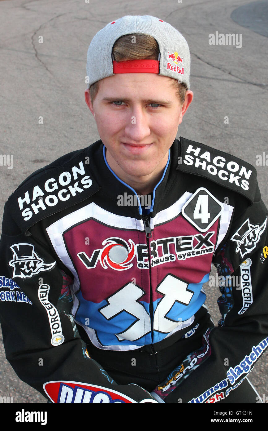 Mikkel Bech - Lakeside Hammers Speedway Press & Practice Day at Arena ...