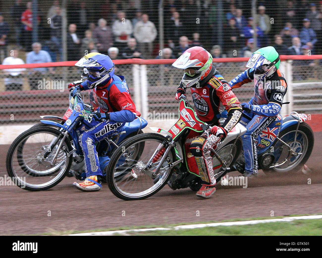 Heat 2 - Tomicek (blue), Kling, Skornicki (yellow), Complin - Lakeside ...
