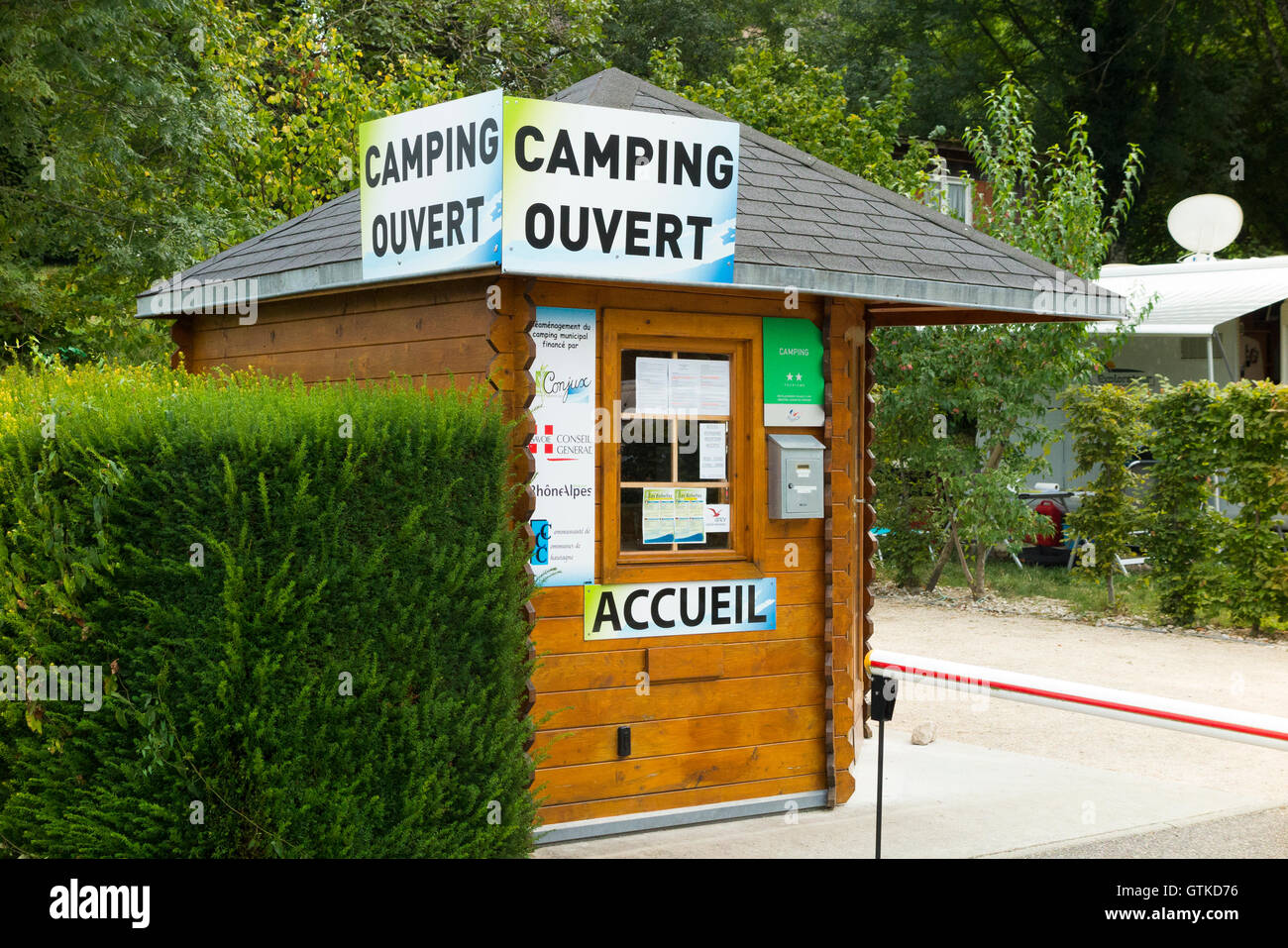 Camping france caravans hi-res stock photography and images - Alamy