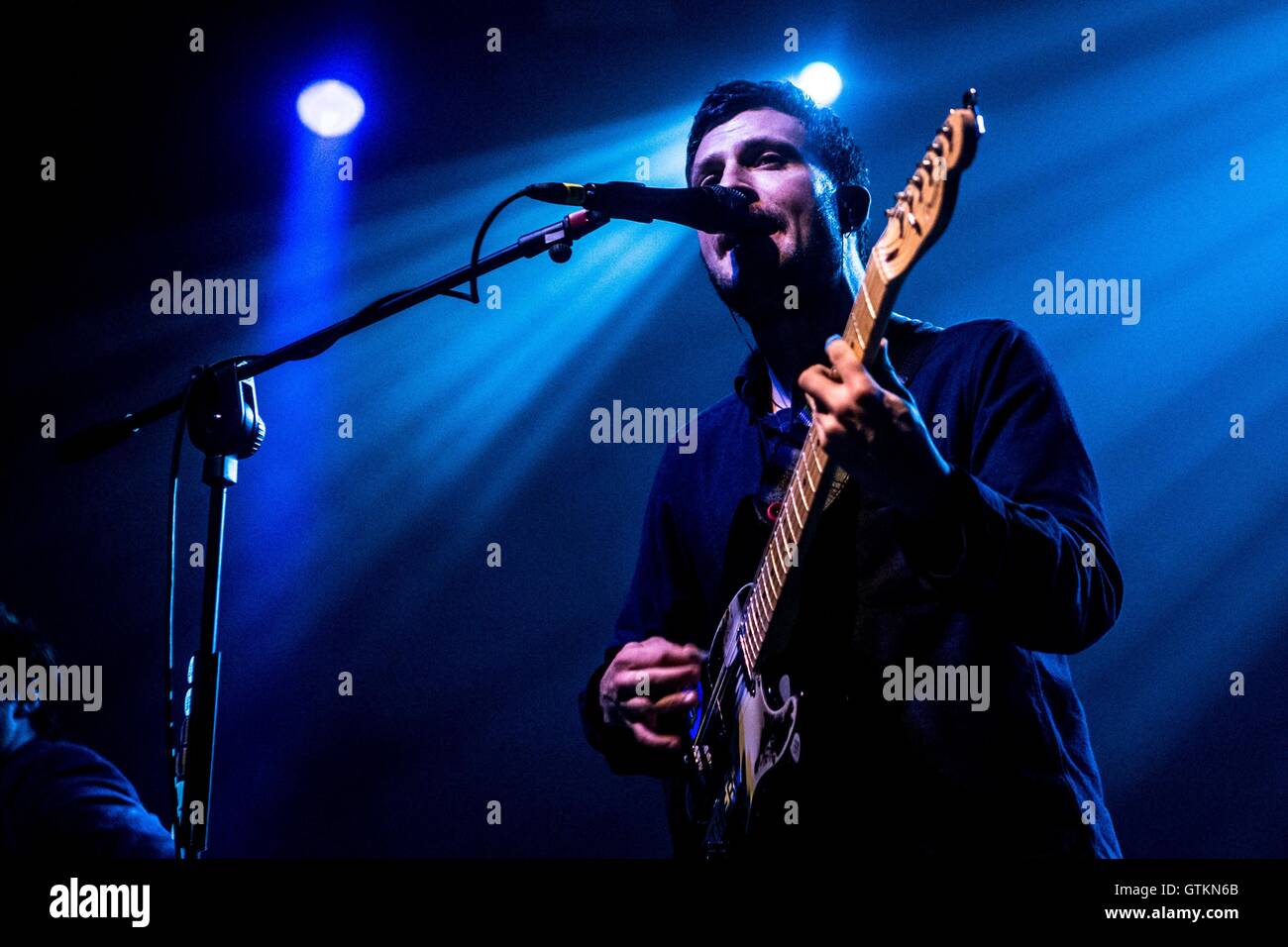 The Maccabees performs live in Milano, Italy Stock Photo
