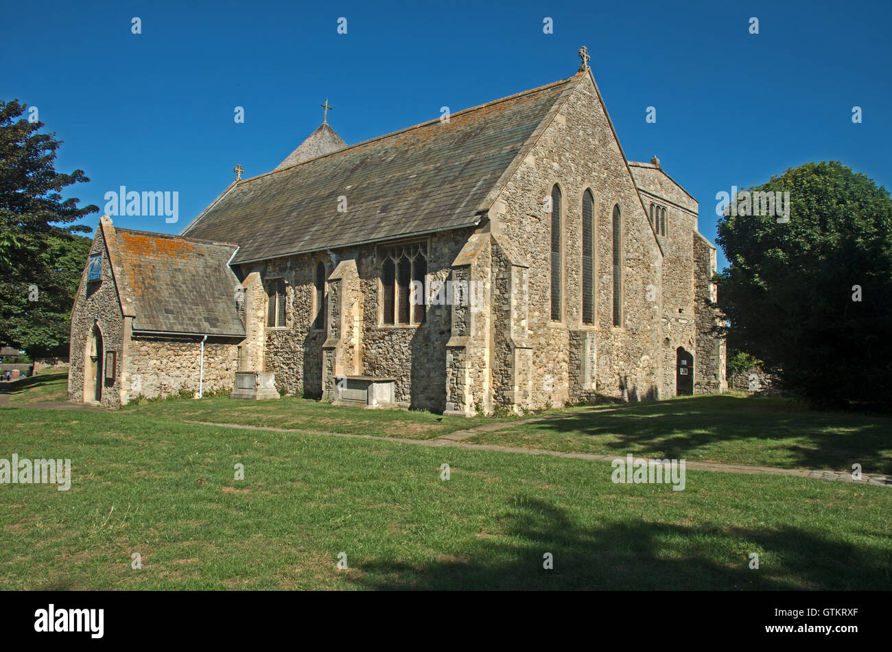 Minster Abbey, Isle of Sheppey, Kent, England Stock Photo Alamy
