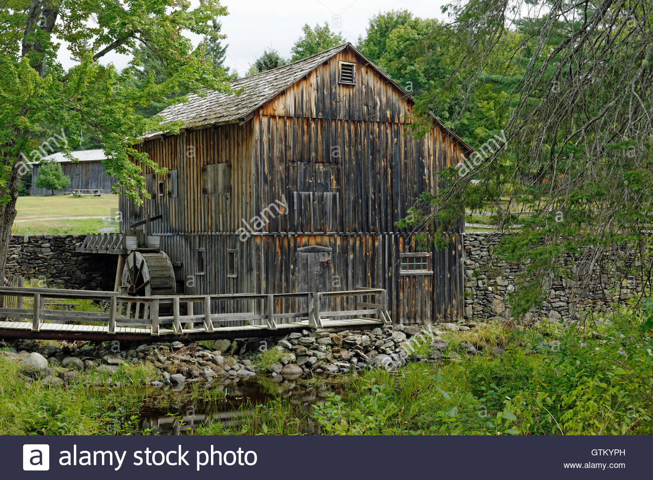 Water Powered Sawmill Stock Photos & Water Powered Sawmill Stock Images