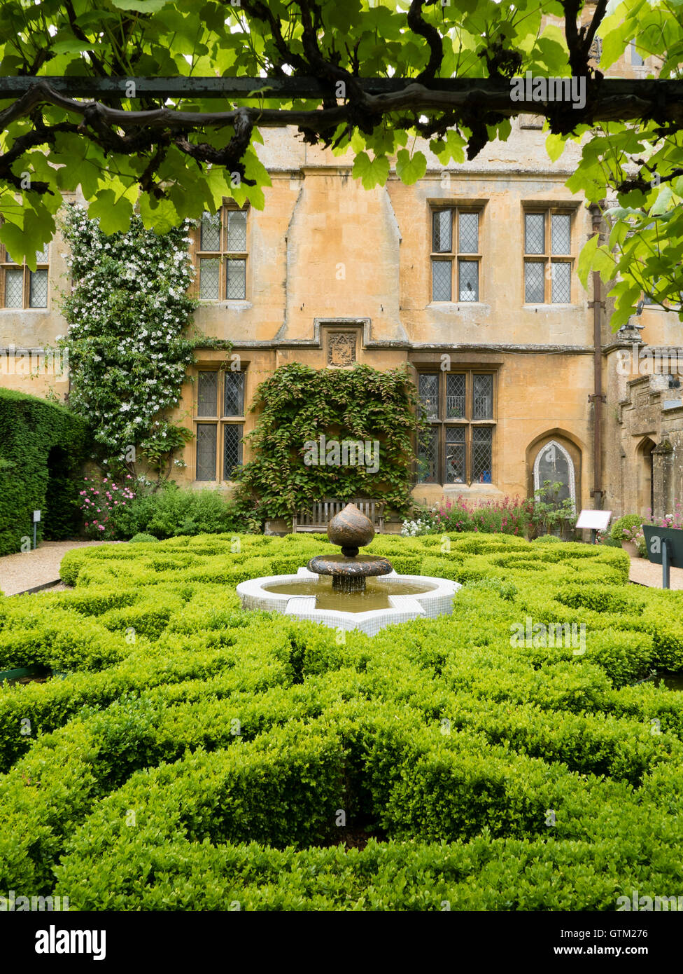 The knot garden, Sudeley Castle & Gardens, Gloucestershire