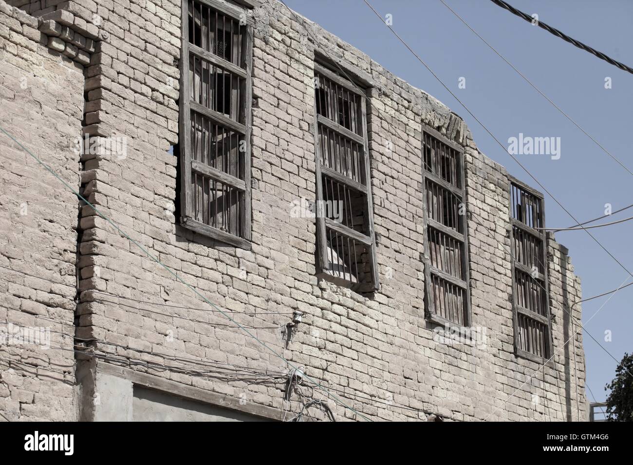 Lebanon Abandoned Prison Stock Photo