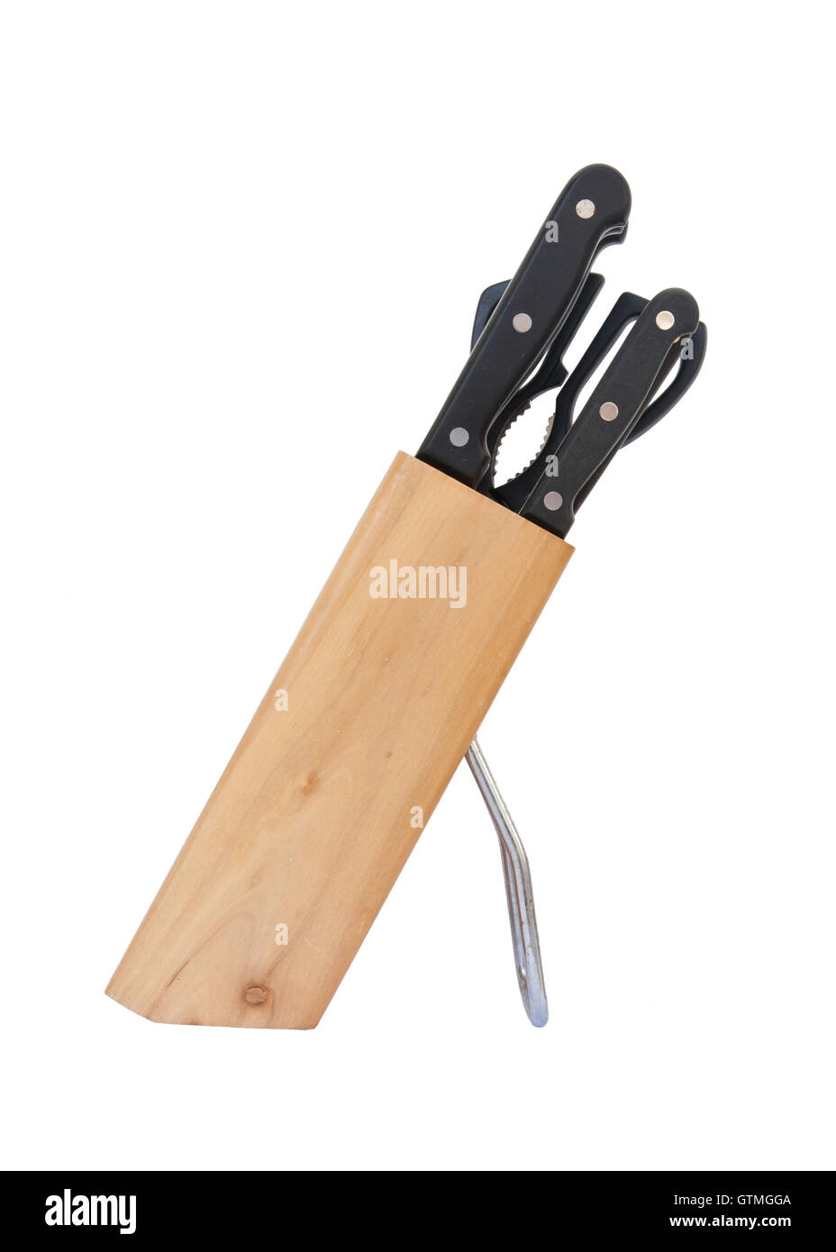 Uses set of knives Stock Photo Alamy