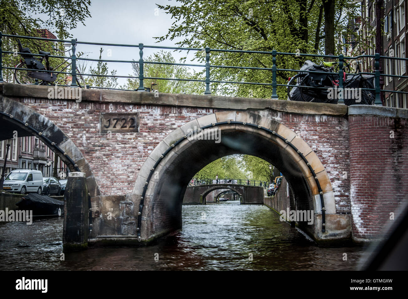 Bridge and waterway Stock Photo - Alamy