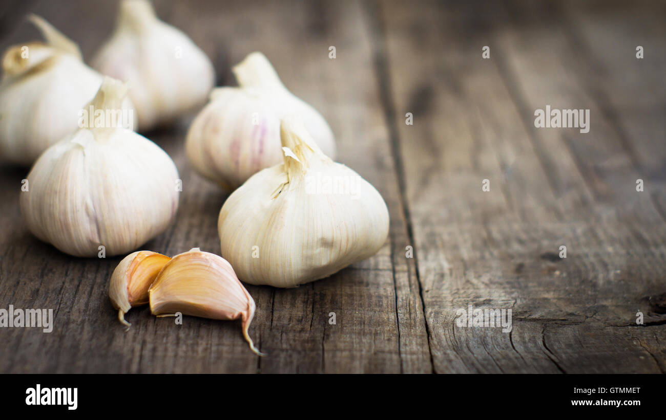 Garlic cloves Stock Photo