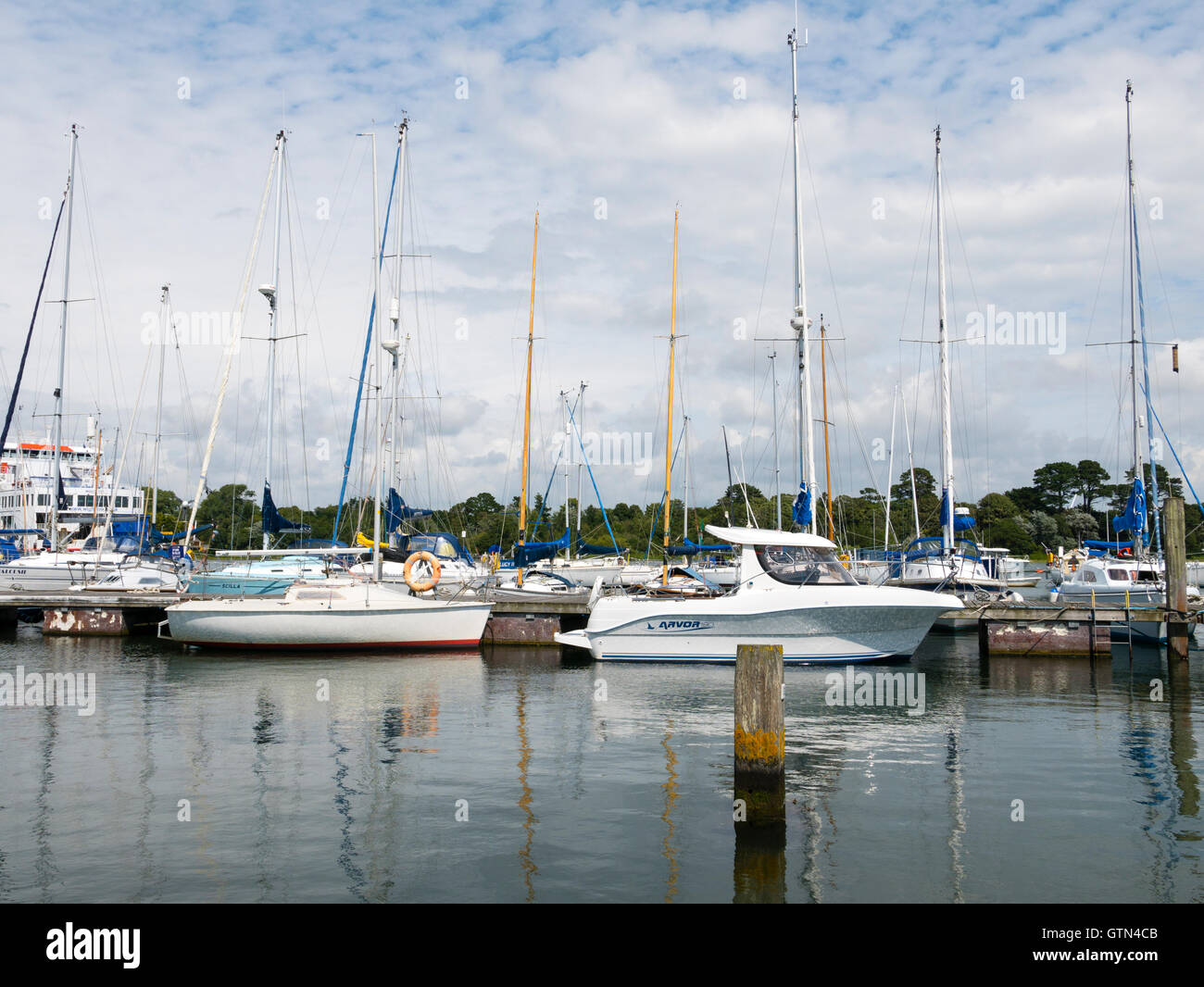 Lymington Marina, Lymington, Hampshire, England, Uk Stock Photo - Alamy