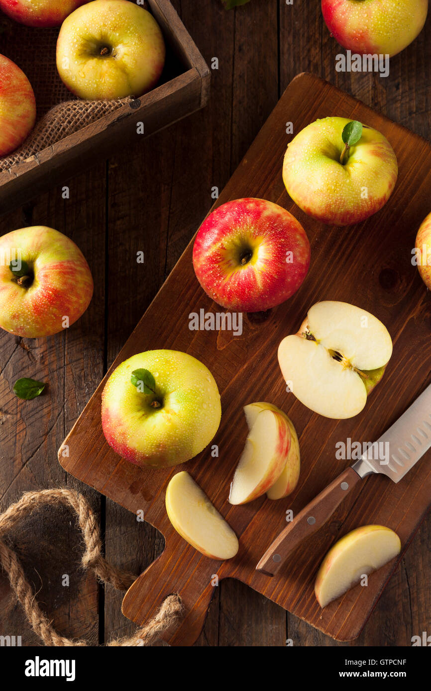 Raw Organic Honeycrisp Apples Ready to Eat Stock Photo - Alamy