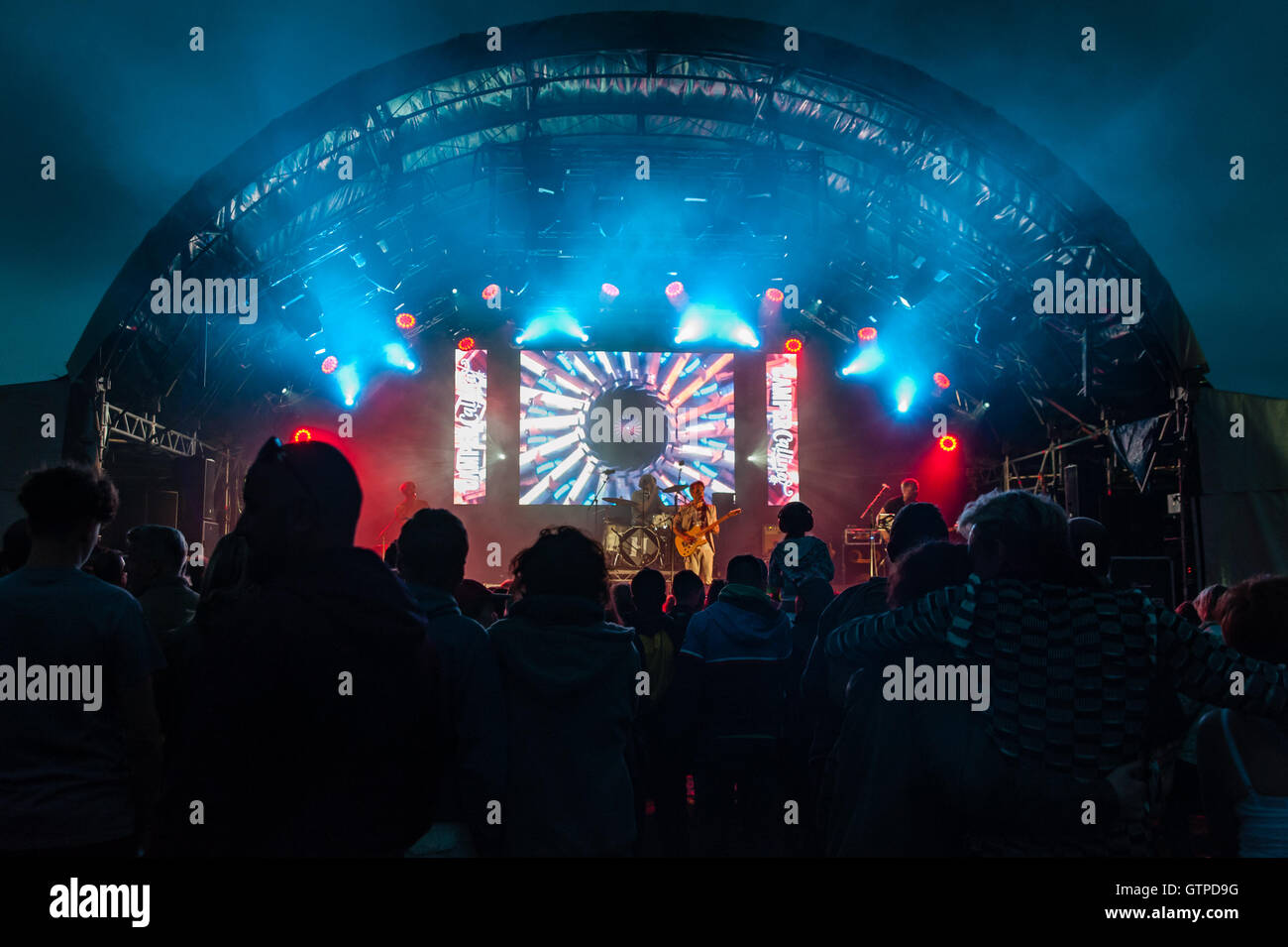 The Hoosiers play "The Lakeside Stage", Camper Calling, Ragley Hall ...