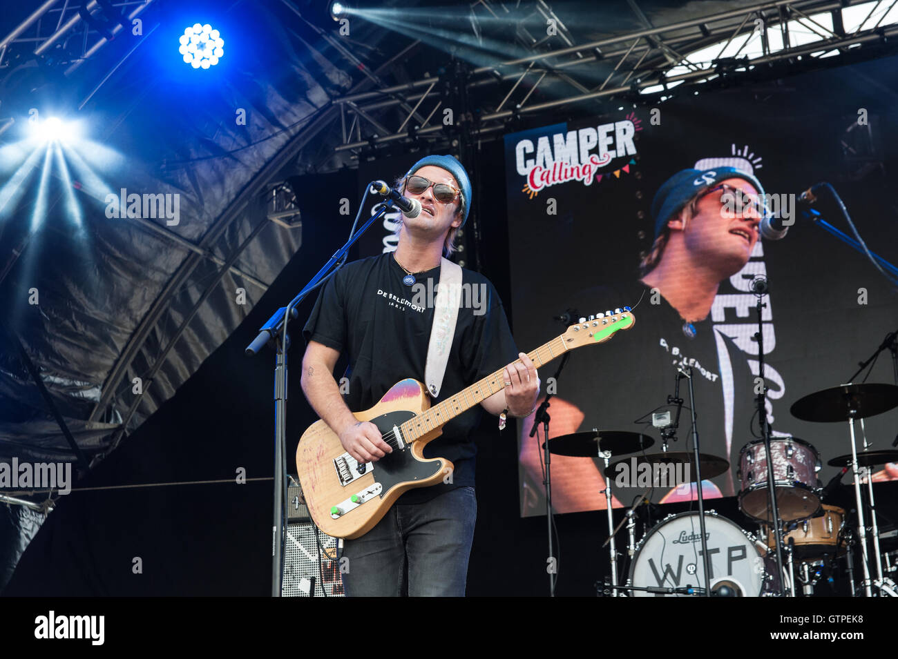 Will and the People play "The Lakeside Stage" at Camper Calling, Ragley ...