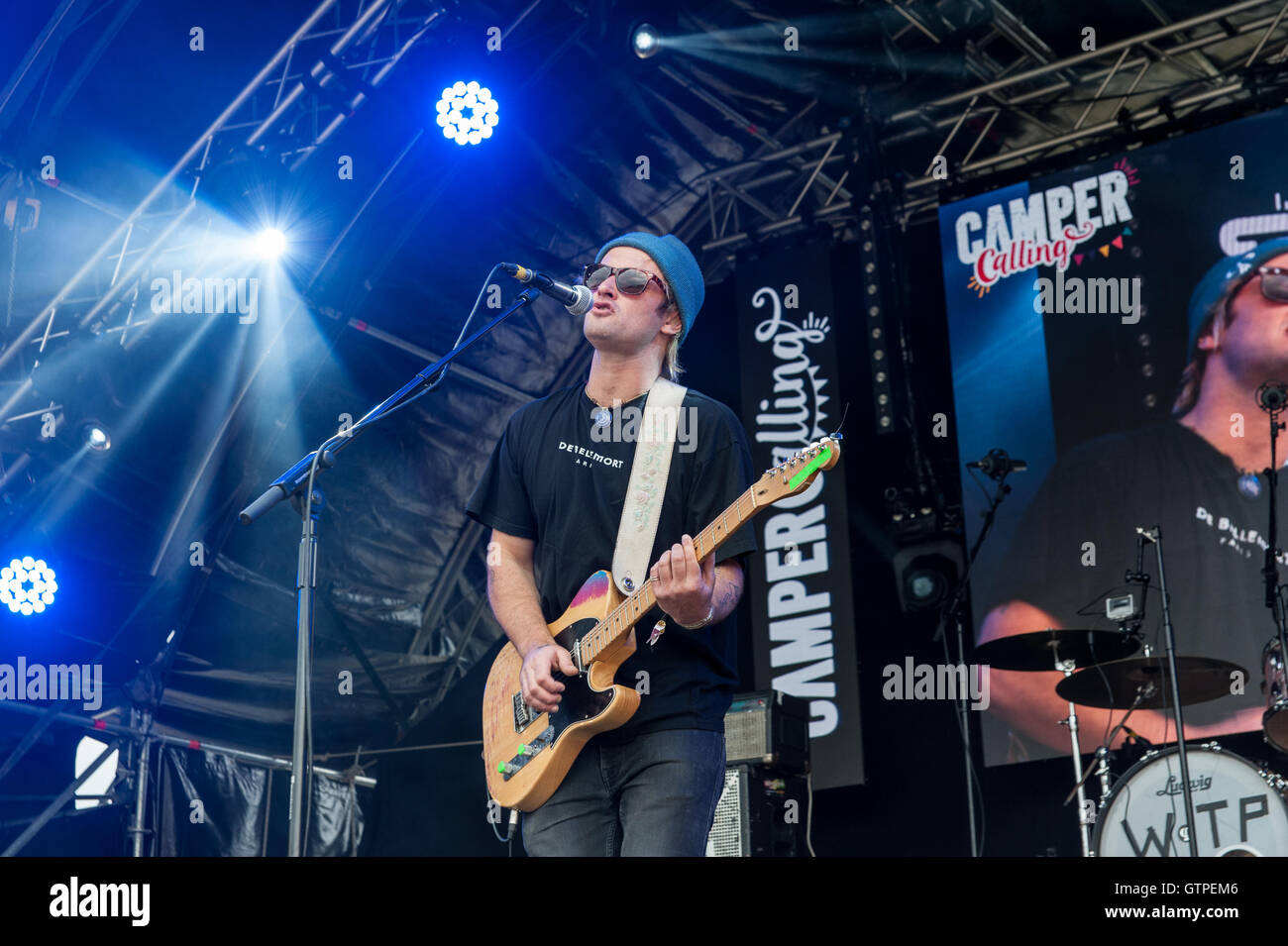 Will and the People play "The Lakeside Stage" at Camper Calling, Ragley ...