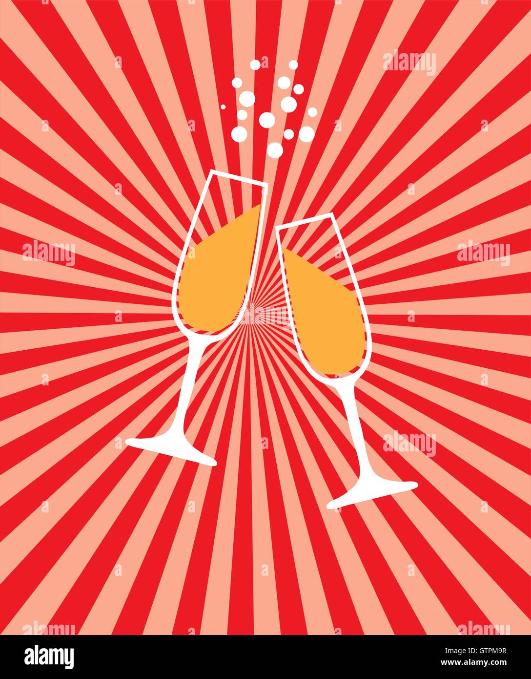 Champagne Glasses Vector Stock Vector Image & Art Alamy
