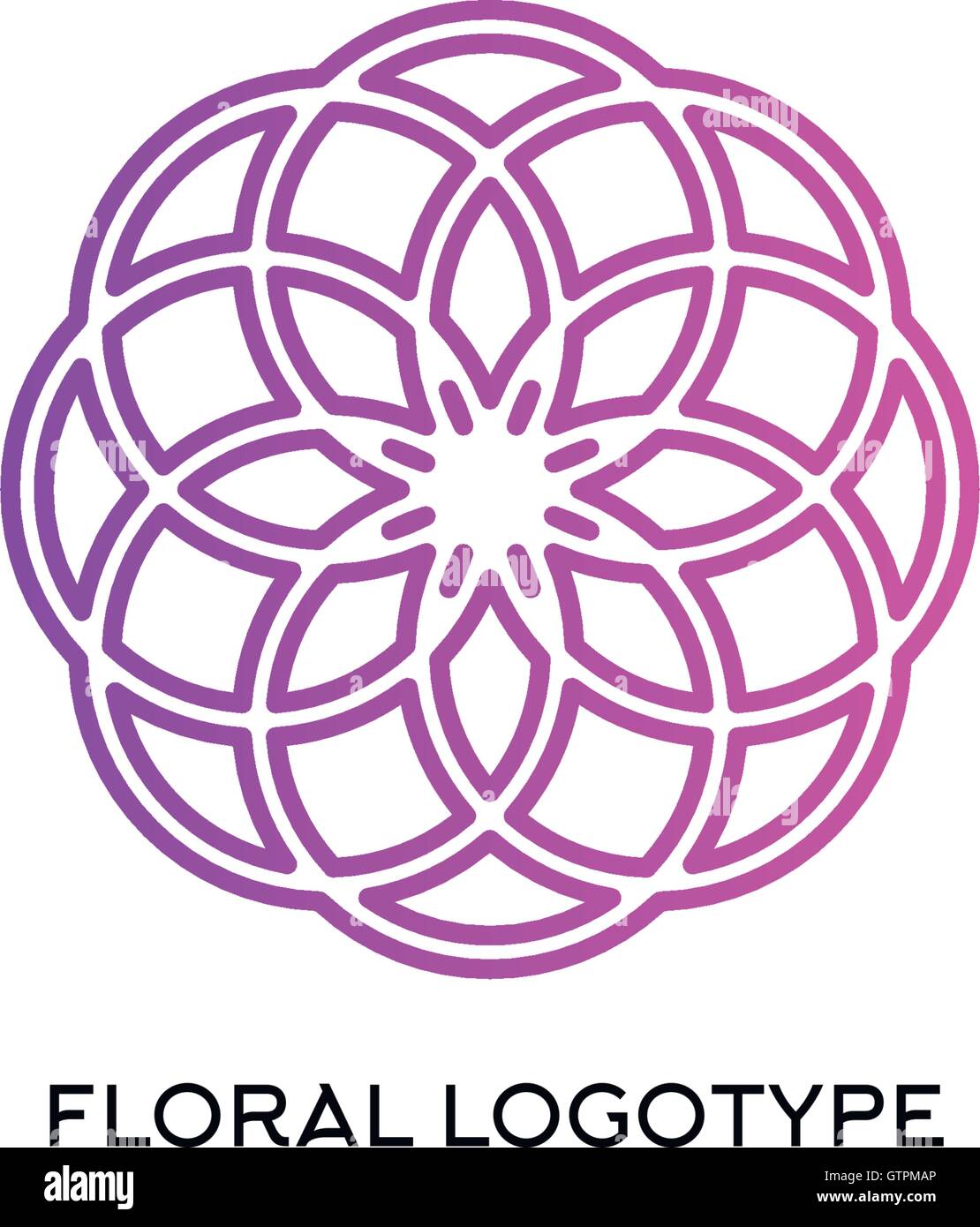 Floral ice art Stock Vector Images - Alamy