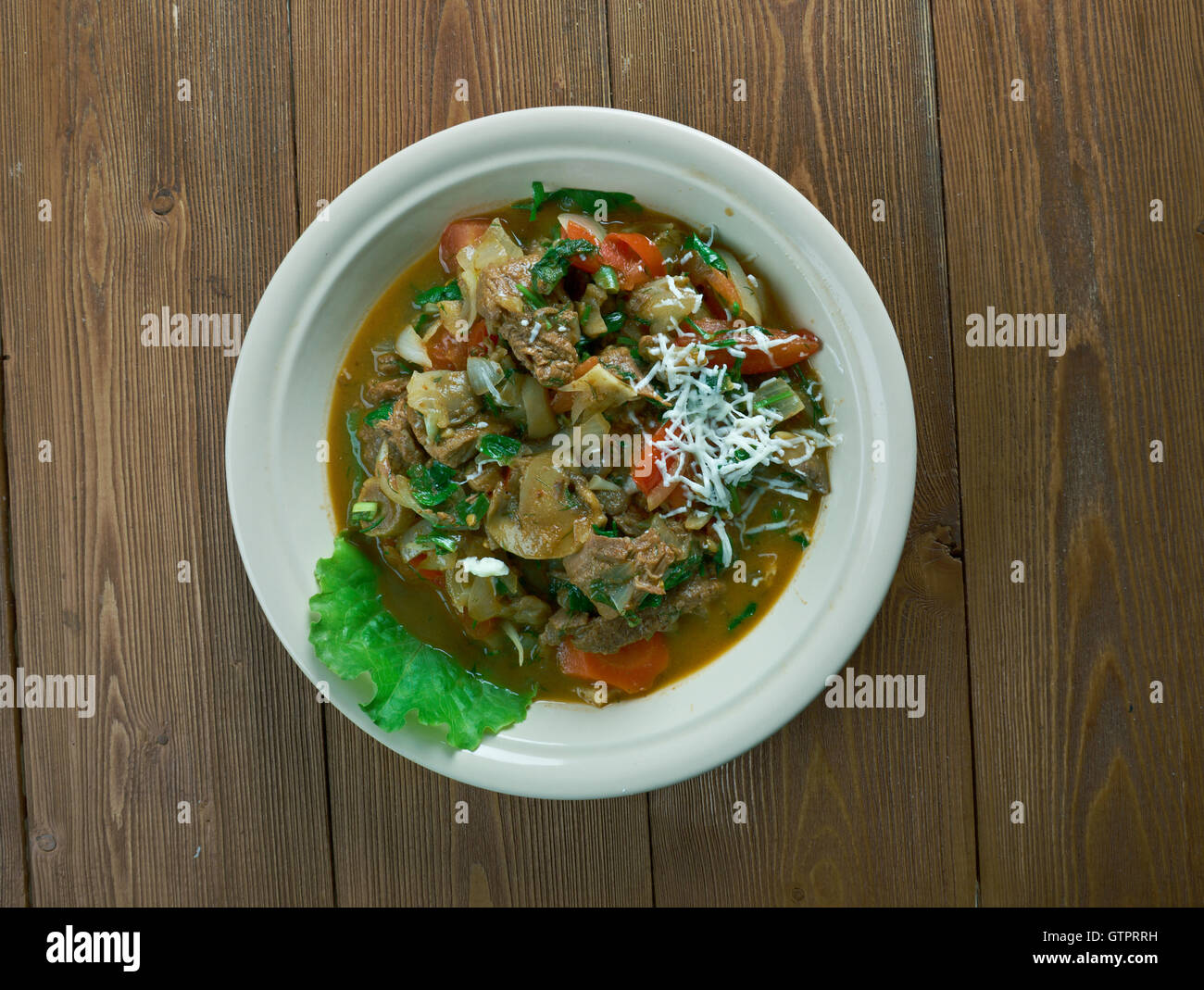 Gulas croatian stew goulash vegetables hires stock photography and