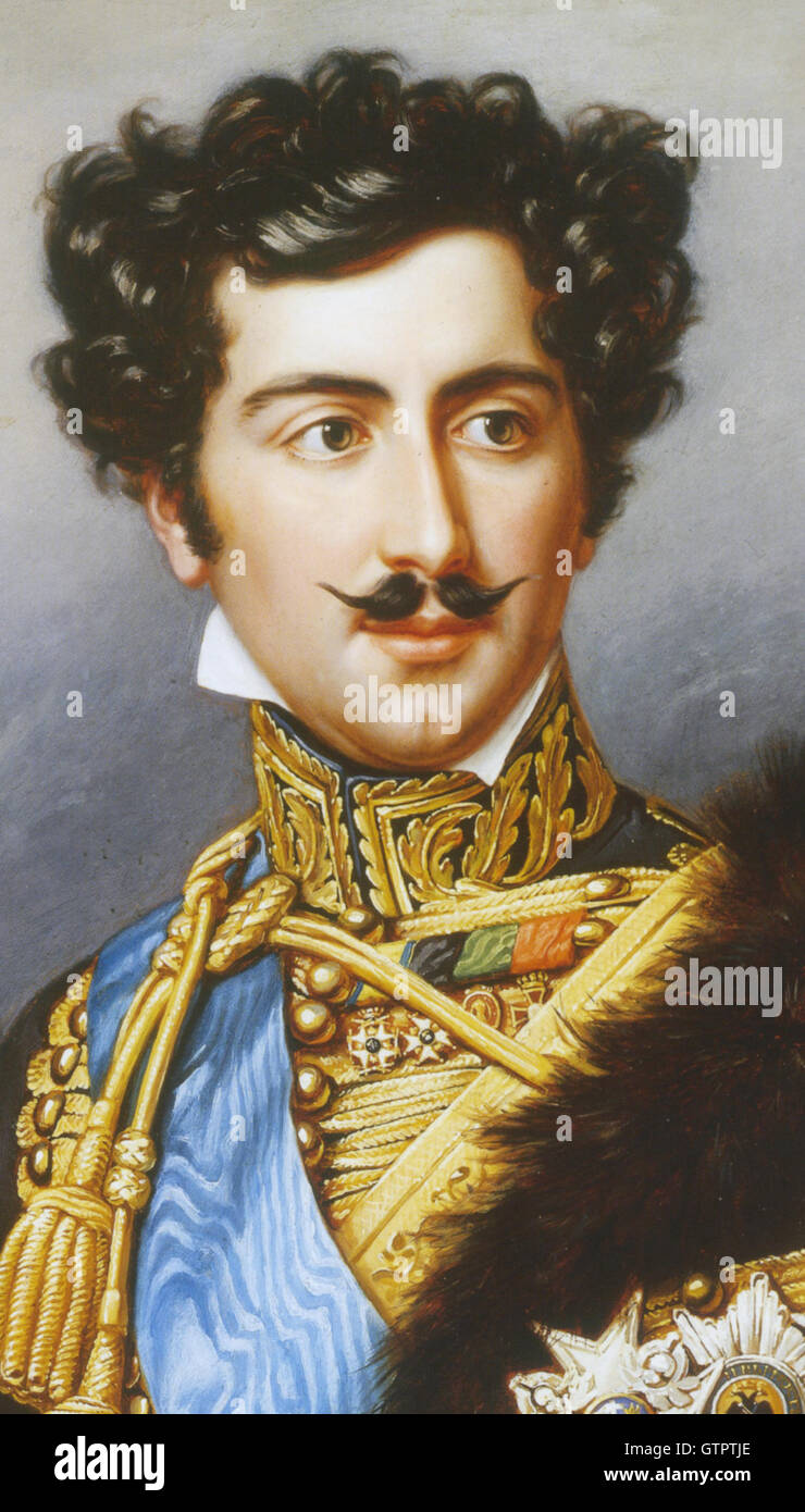 KING OSCAR I OF SWEDEN AND NORWAY (1799-1859) Stock Photo