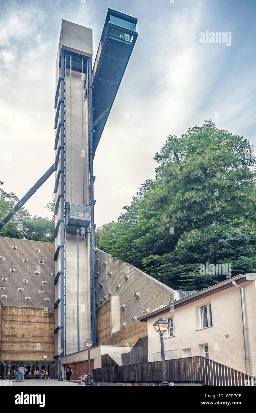 Luxembourg elevator hires stock photography and images Alamy