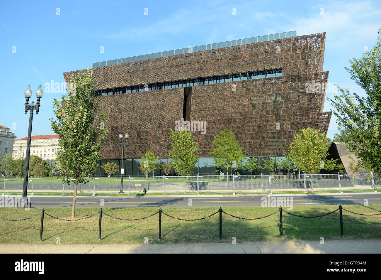 Washington, DC, USA. 8th Sep, 2016. 20160908: The National Museum of African American History and Culture, a new Smithsonian Institution museum on the National Mall in Washington, is set to open on Sept. 24, 2016. © Chuck Myers/ZUMA Wire/Alamy Live News Stock Photo