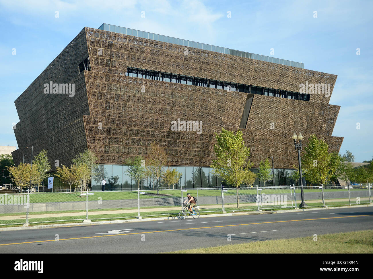 Washington, DC, USA. 8th Sep, 2016. 20160908: The National Museum of African American History and Culture, a new Smithsonian Institution museum on the National Mall in Washington, is set to open on Sept. 24, 2016. © Chuck Myers/ZUMA Wire/Alamy Live News Stock Photo
