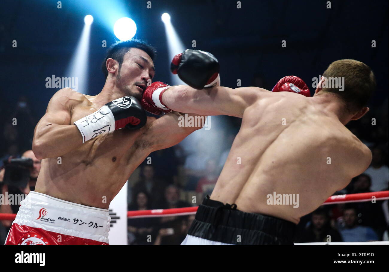 Russian boxer Troyanovsky defended his IBO and IBF world champion titles Russian boxer Troyanovsky defended his IBO and IBF world champion titles