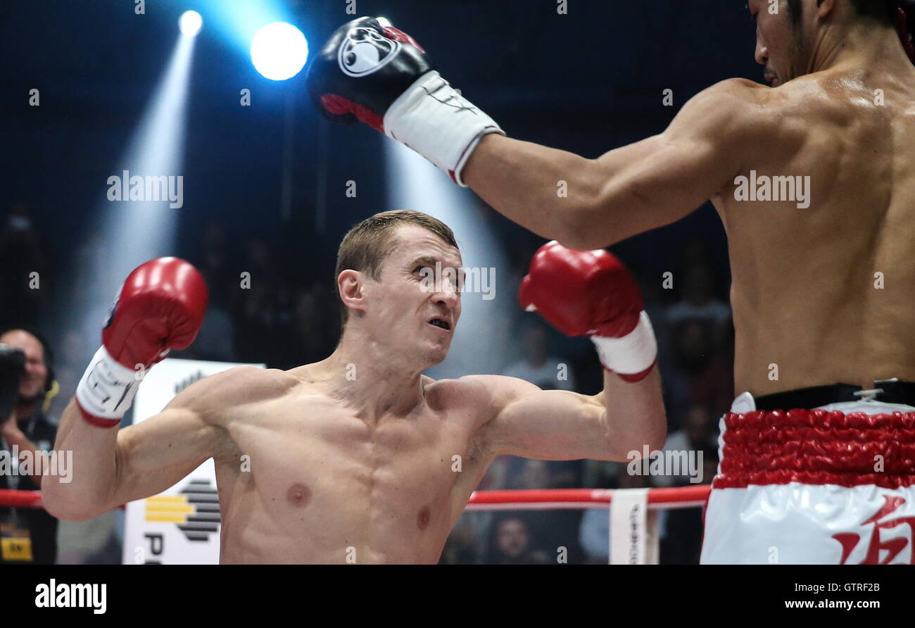 Russian boxer Troyanovsky defended his IBO and IBF world champion titles Russian boxer Troyanovsky defended his IBO and IBF world champion titles
