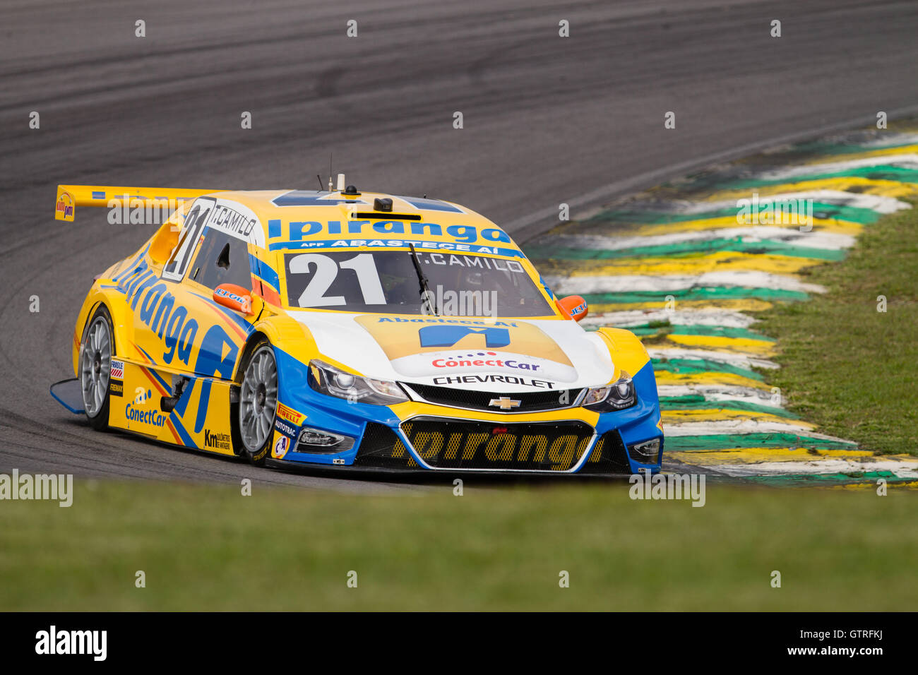 Sao Paulo, Brazil. 10th Sep, 2016. STOCK CAR REALIZA A CORRIDA DO MILHÃO - Stock Car Racing performs the Million at Interlagos (Photo: Fe Reis/Fotoarena) Credit:  Foto Arena LTDA/Alamy Live News Stock Photo