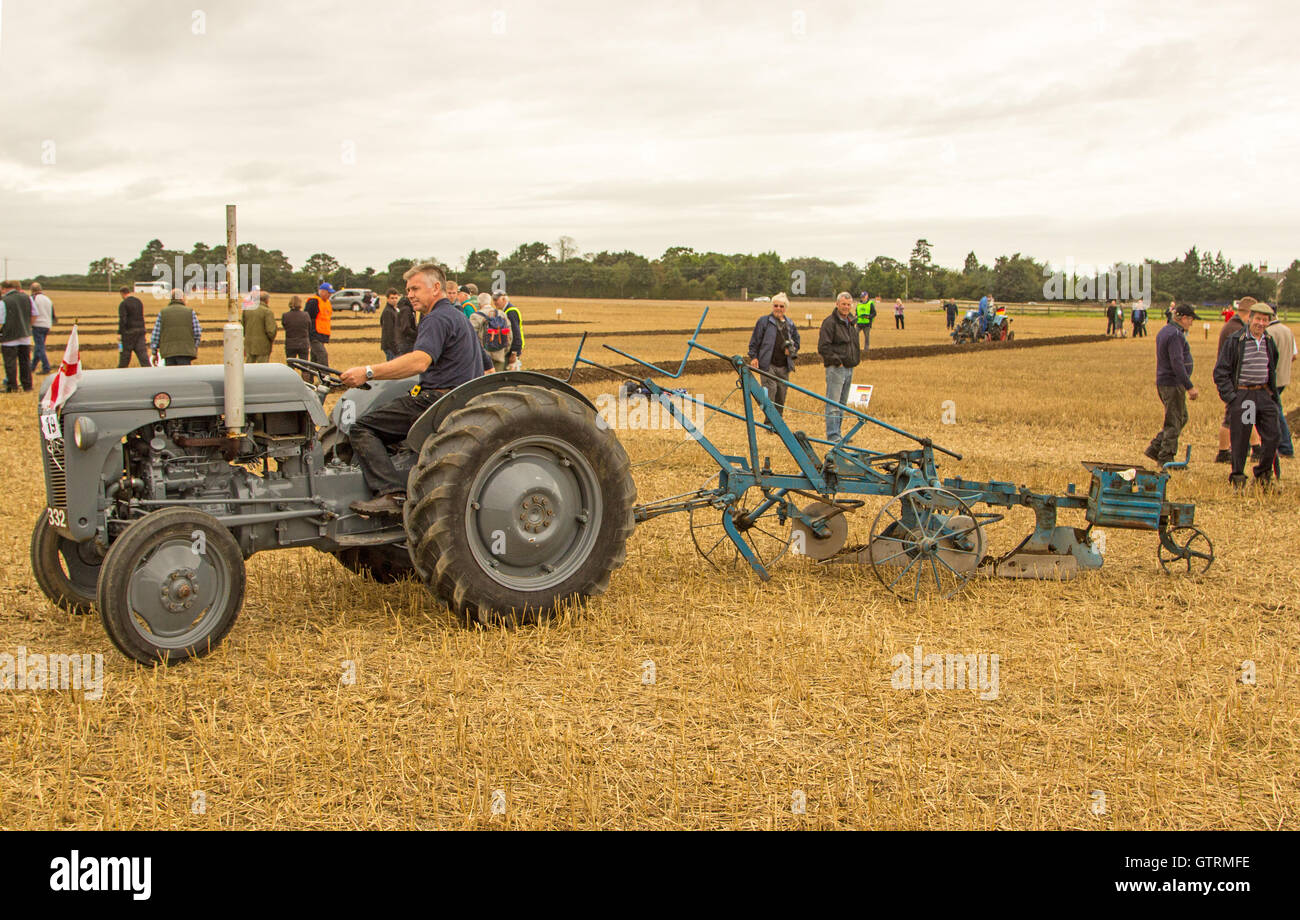 British & World Ploughing Championships at Crockey Hill York September 2016 Stock Photo
