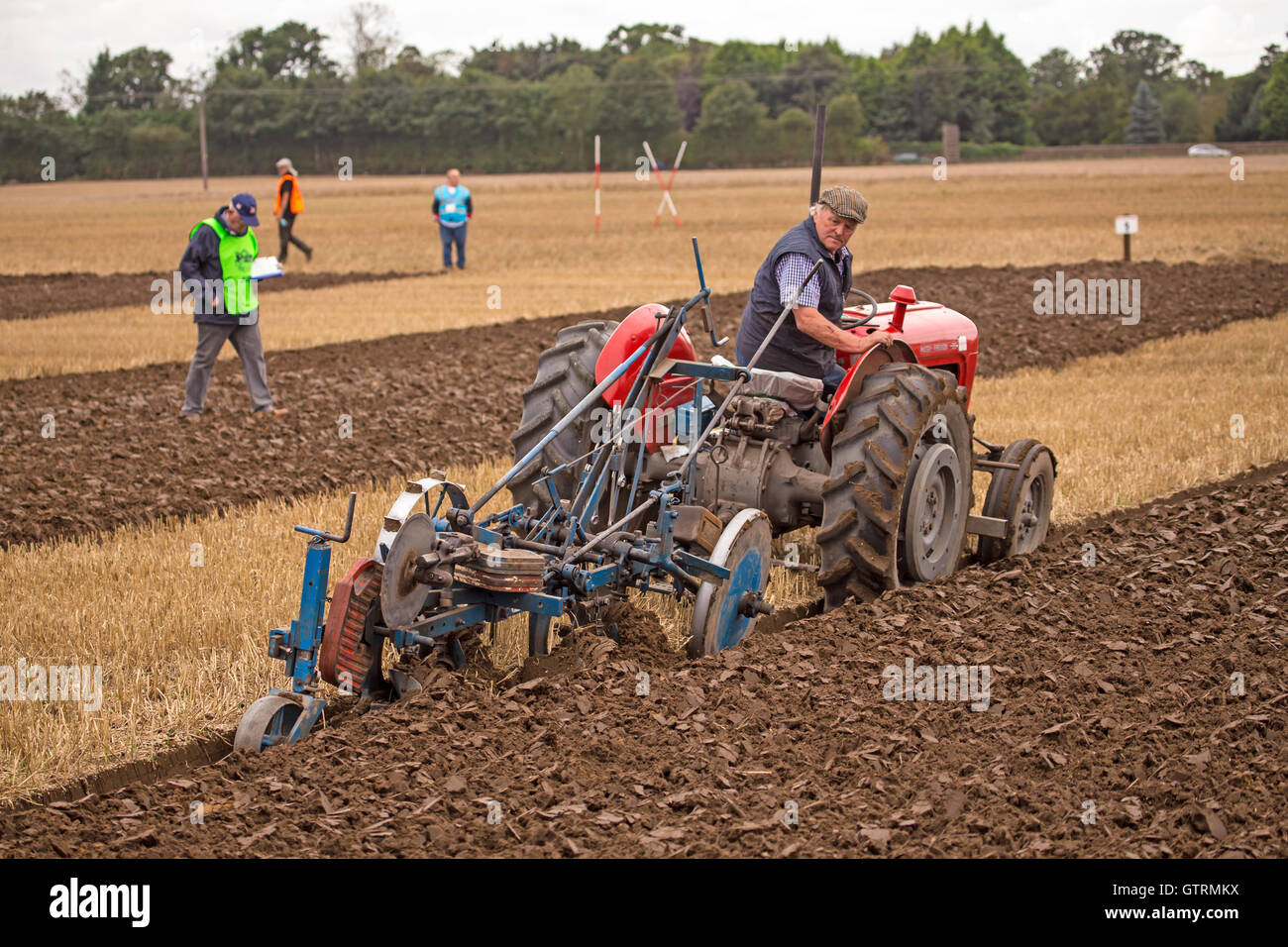 British & World Ploughing Championships at Crockey Hill York Stock