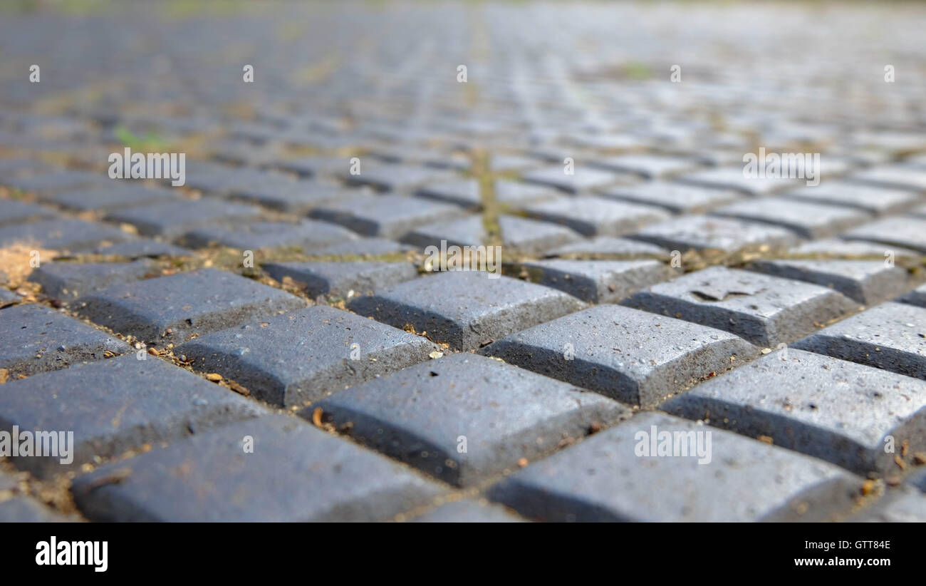Tiled pavement Stock Photo