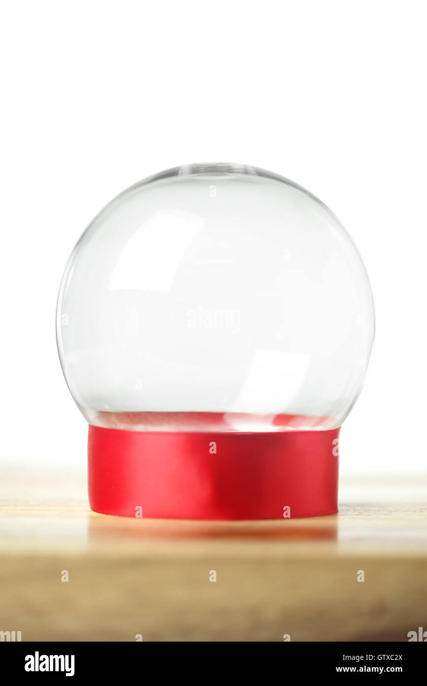 Empty snow globe Stock Photo Alamy