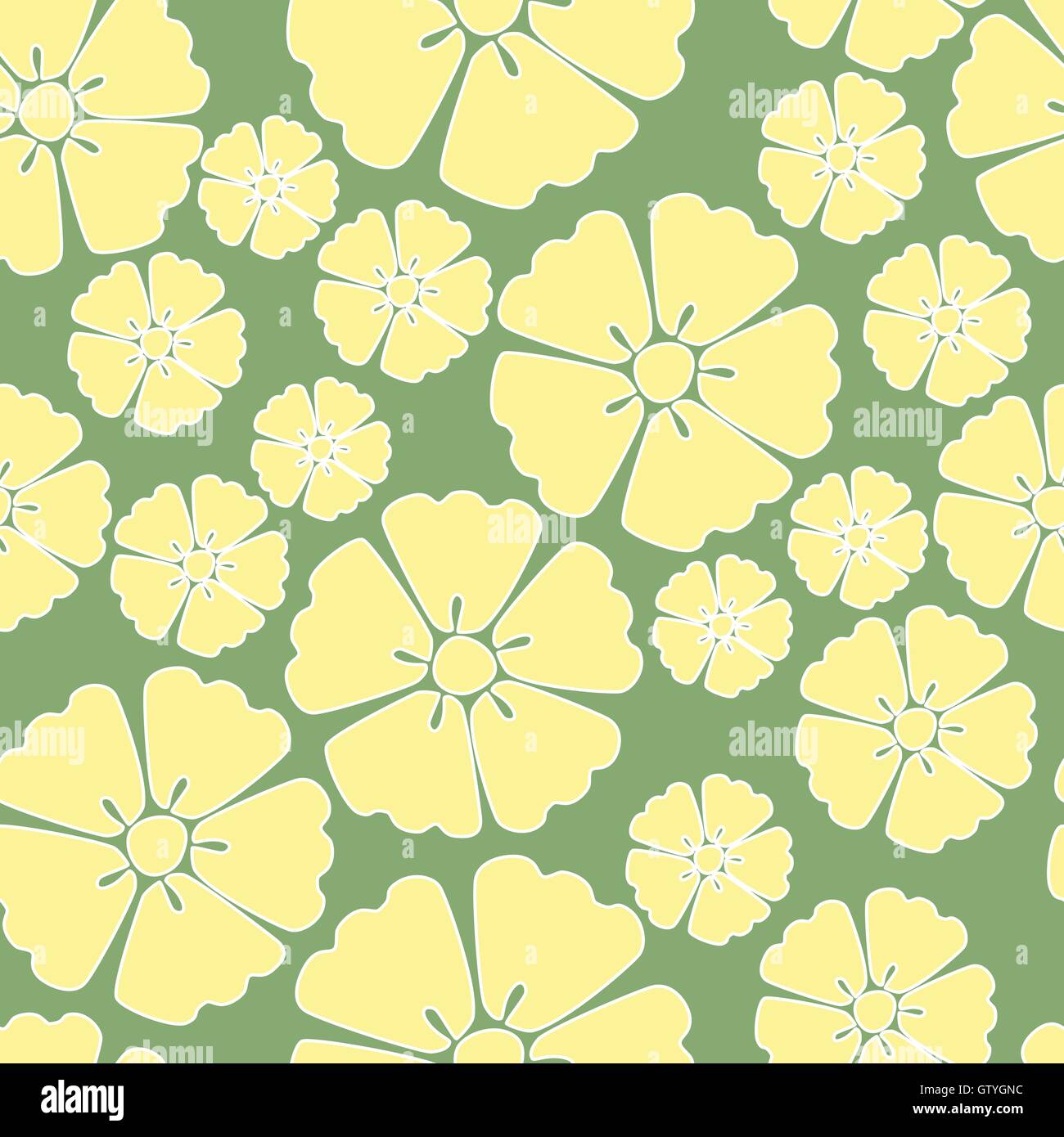 Cherry blossom sakura seamless pattern background Stock Vector Image