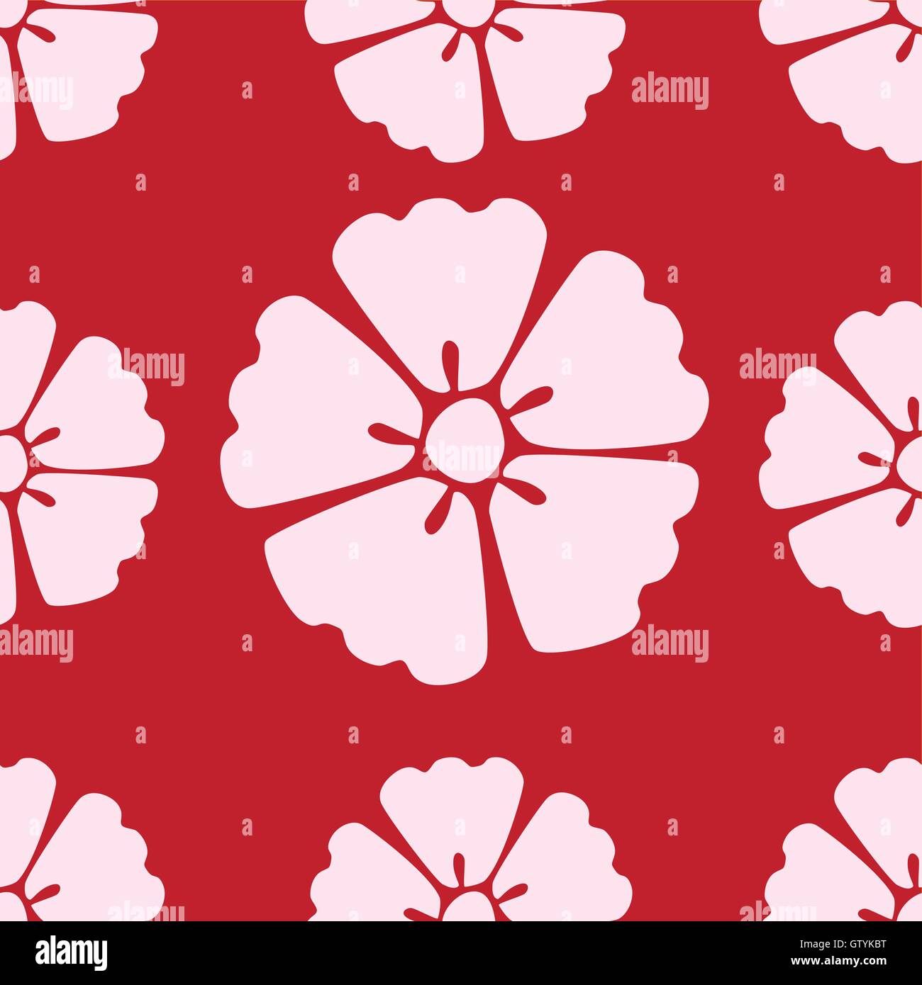 Cherry blossom sakura seamless pattern background Stock Vector Image